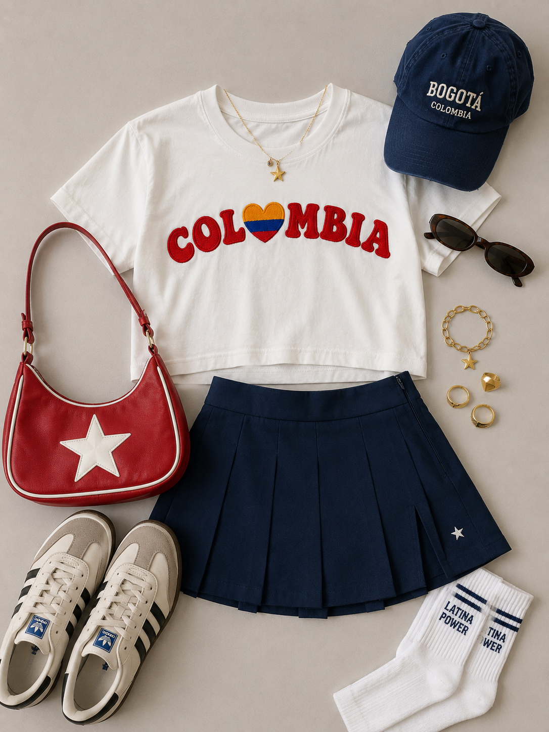 Colombia Heart Tee